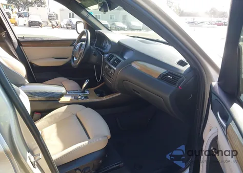 2013 BMW X3 xDrive28I из США, поврежденный, VIN 5UXWX9C59D0A22183